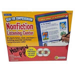 NEW Lakeshore Read for Comprehension Nonfiction Listening Center 6+ Homeschool